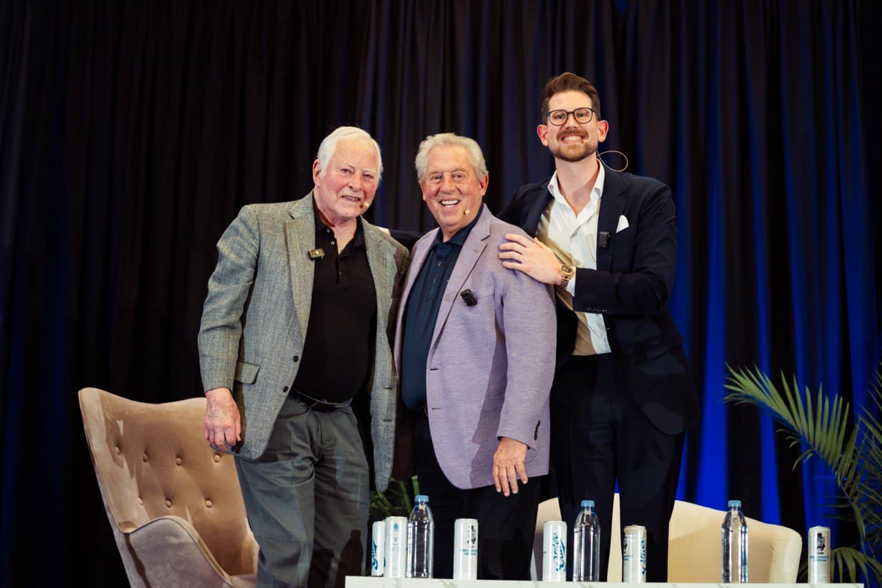 Spencer Hoffmann with Brian Tracy and John Maxwell